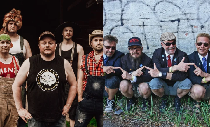Firman pikkujoulut ja kaikkien pikkujoulut / Steven Seagulls & Eläkeläiset